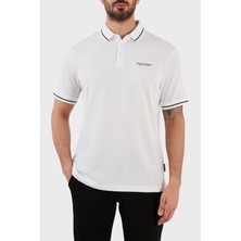 Armani Exchange Logolu % 100 Pamuk Slim Fit Polo T Shirt Erkek Polo T Shirt 8nzffm ZJ5DZ 1100