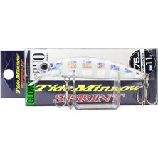 Duo Tide Minnow 75 Sprint DJA0101 Zebra Glow