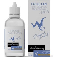 Whiteveterinay Ear Clean 50 ml ( Kedi ve Köpekler Için Kulak Solisyonu )