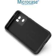 Microcase Oppo Reno 7 Miami Serisi Darbeye Dayanıklı Silikon Kılıf - Siyah