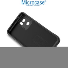 Microcase Oppo Reno 7 5G Miami Serisi Darbeye Dayanıklı Silikon Kılıf - Koyu Gri