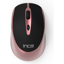 Inca IWM-396GT 1600 Dpi Sessiz Rose Gold Wireless Mouse