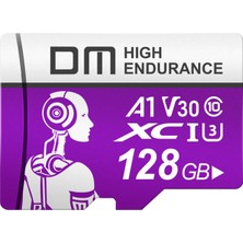 Dm 128GB Class 10 A1 V30 95MB/S Micro Sd Hafıza Kartı