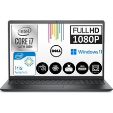 Dell Inspiron 3520 Intel Core i7 1255U 32 GB 1tb SSD Windows 11 Pro 15.6" Fhd Taşınabilir Bilgisayar i35201013UCB1