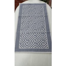 Tekstilci Tekslci Organik Naturel Pamuklu Kilim  Pamuklu 60 x 100 cm