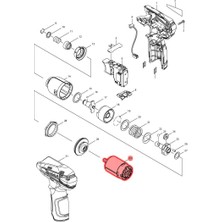 Makita TD090D Motor 10.8V Ürün Kodu 629851-8