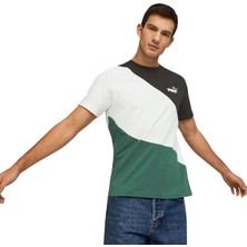 Puma Power Cat Erkek Yeşil Günlük Stil T-Shirt 67338037