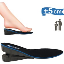 Magic Foot +5 cm Boy Uzatıcı Tabanlık  Geliştirilmiş Tüm Ayakkabılarda Uyumlu Gizli Boy Yükseltici