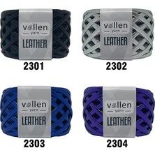 Vollen Yarn Premium Deri Ip Metalik Ip Çanta Ipi,parlak Penye İP.120 Gram