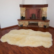 Dericibey Doğal Avustralya Koyunu 4lü Kürk Halı 140 x 200 cm