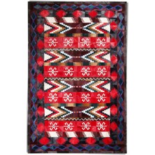 Dericibey Afgan Halısı Modelli Kuzu Derisi Halı 170 x 240 cm