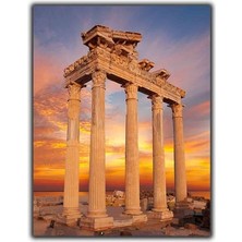 Apollon Tapınağı Antalya Kanvas Tablo