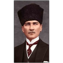 Atatürk Kanvas Tablo