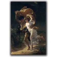 The Storm Pıerreauguste Cot Unlu Kanvas Tablo