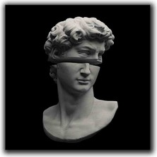 Davut Heykelı Kanvas Tablo