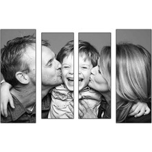 Kişiye Özel Tablo Dörtlü Set Kanvas Tablo