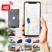 4g Araç Motosi̇klet Gps Taki̇p Ci̇hazı Son Teknoloji̇ - Aküden Bağımsız Kablosuz Mıktanıslı