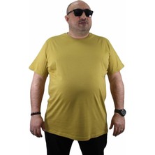 Starbattal Büyük Beden Basic Tişört 11100 Limon
