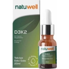 Natuwell D3K2 20  ml Damla