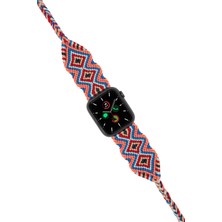 Hippi Anatolia Silver 38-40-41 mm Apple Watch Braided Band