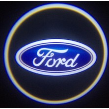 Oto Çizgi Ford Pilli Yapıştırmalı Kapı Altı LED Hayalet Logo Mesafe Sensörl