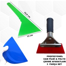 Caraks Profesyonel Cam Filmi - Kaput Koruma ve Folyo Çekme Aparatları 3 Parça Set 1. Kalite GRP19 Caraks