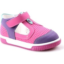 ARZEN 4014 Önü Kapalı Kız Çocuk Bebe Sandalet Ayakkabı