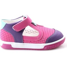 ARZEN 4014 Önü Kapalı Kız Çocuk Bebe Sandalet Ayakkabı