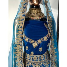 Aashivs Collection Kına Elbisesi - Hint Elbisesi - Kaftan - Lehenga