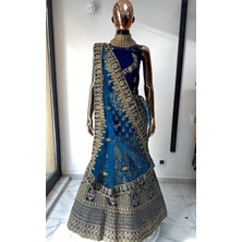 Aashivs Collection Kına Elbisesi - Hint Elbisesi - Kaftan - Lehenga