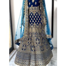 Aashivs Collection Kına Elbisesi - Hint Elbisesi - Kaftan - Lehenga
