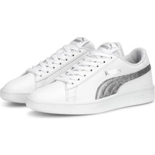 Puma Smash V2 Beyaz Çocuk Sneaker 38968201