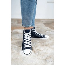 Bartrobel Kadın Keten Bilekli Sneaker Lacivert