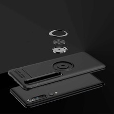 Kip GSM Xiaomi Mi 10 Kılıf Autofocus Yüzüklü Manyetik Standlı Ravel Slikon Kapak