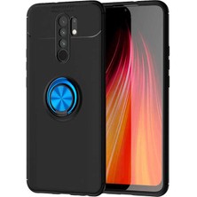 Kip GSM Xiaomi Redmi 9 Kılıf Autofocus Yüzüklü Manyetik Standlı Ravel Slikon Kapak