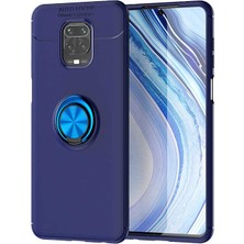 Kip GSM Xiaomi Redmi Note 9 Pro Kılıf Autofocus Yüzüklü Manyetik Standlı Ravel Slikon Kapak