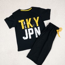 Momikon Erkek Çocuk Tky Jpn Baskılı Pamuklu Takım