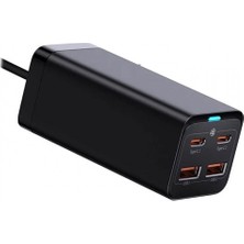 Westus Speed Pro 100W 4 Portlu Type-C-Usb Qc-Pd-Pps Ipad-Iphone-Macbook-Samsung-Huawei-Xiaomi Uyumlu Ultra Hızlı Şarj Aleti Grup Priz 1.5 mt