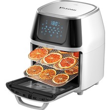 Yasomi Y88 Xxl Beyaz 1500W 8 Litre Airfryer Oven Fritöz (Yasomi Türkiye Garantili)