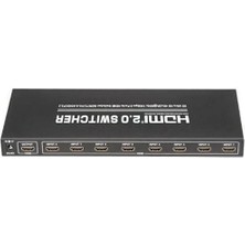 8 Port HDMI Switcher 8 Giriş 1 Çıkış HDMI Çoklayıcı