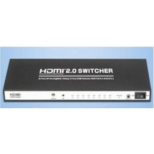 8 Port HDMI Switcher 8 Giriş 1 Çıkış HDMI Çoklayıcı