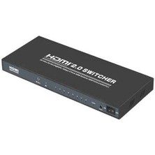 8 Port HDMI Switcher 8 Giriş 1 Çıkış HDMI Çoklayıcı