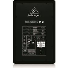 Behringer K8 Audiophile Bi-Amped 8" Studio Monitor With Advanced Waveguide Technology