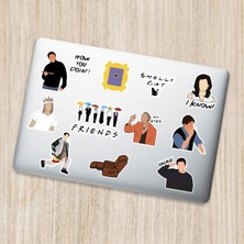 Friends Dekoratif Laptop Notebook Tablet Telefon Sticker Set 01