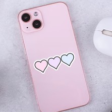 Pink Dekoratif Laptop Notebook Tablet Telefon Sticker Set 04
