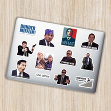 The Office Tasarımlı Laptop Notebook Tablet Telefon Sticker Set 10