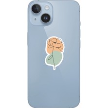 Flower Çiçek Temalı Dekoratif Laptop Notebook Tablet Telefon Sticker Set 08