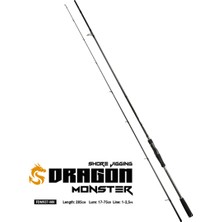 Fujin Dragon Monster 285CM 17-75GR Spin Kamışı