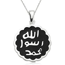 Stil Love Gümüş Mührü Şerif Kolye