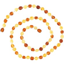 Stil Love Yetişkin Damla Kehribar Kolye